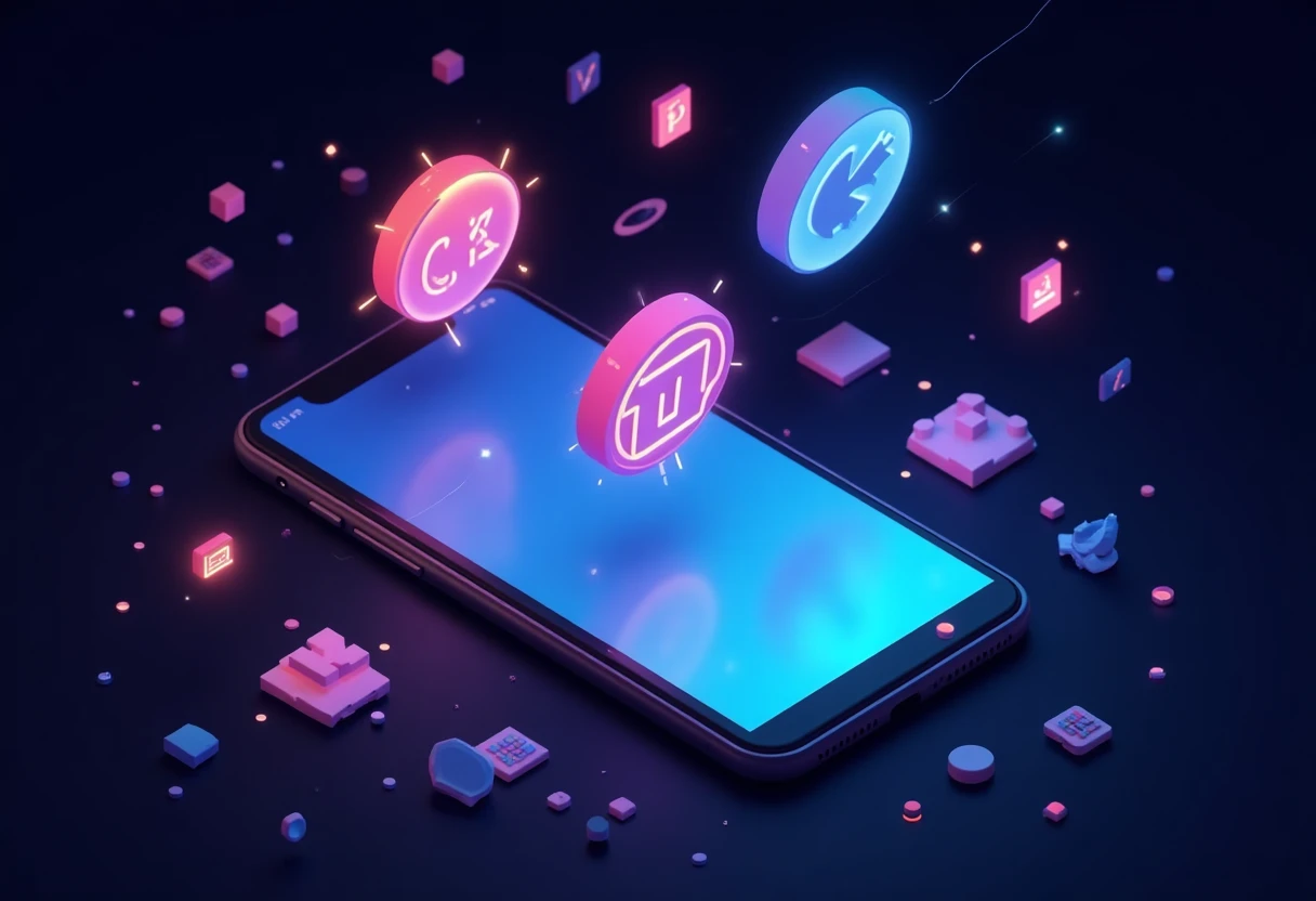 App icons representing cashback and rewards