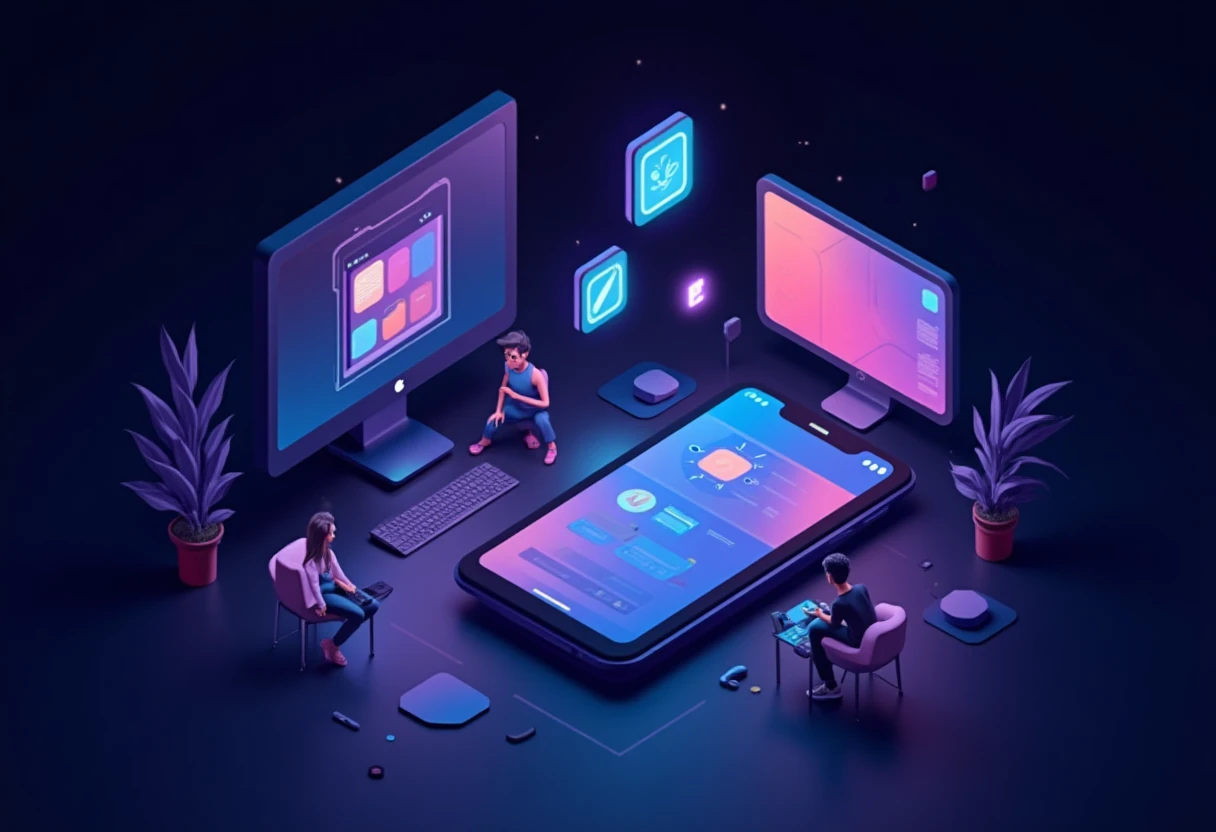 Experiências comunitárias com apps