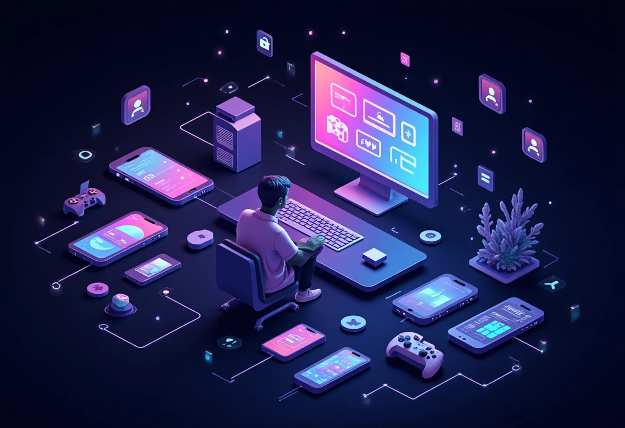 Ícones de apps avançados para produtividade