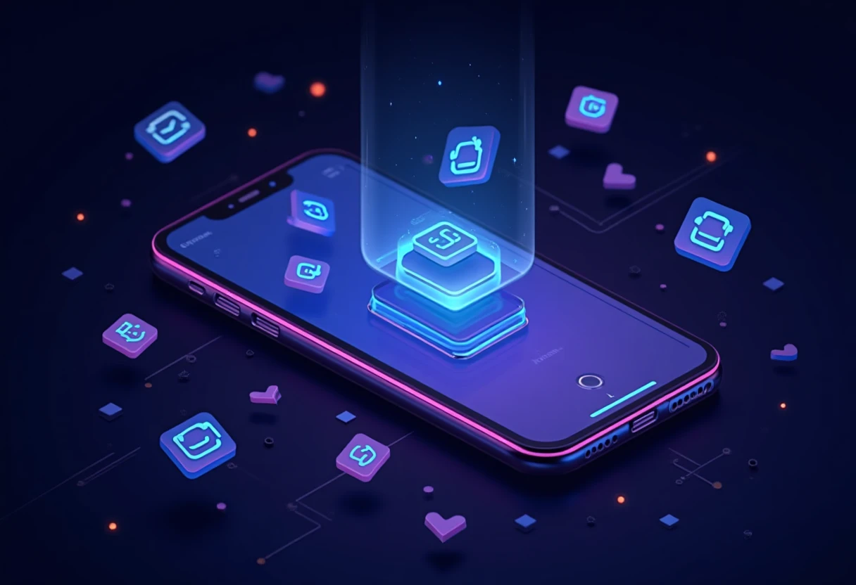Abstract app icons